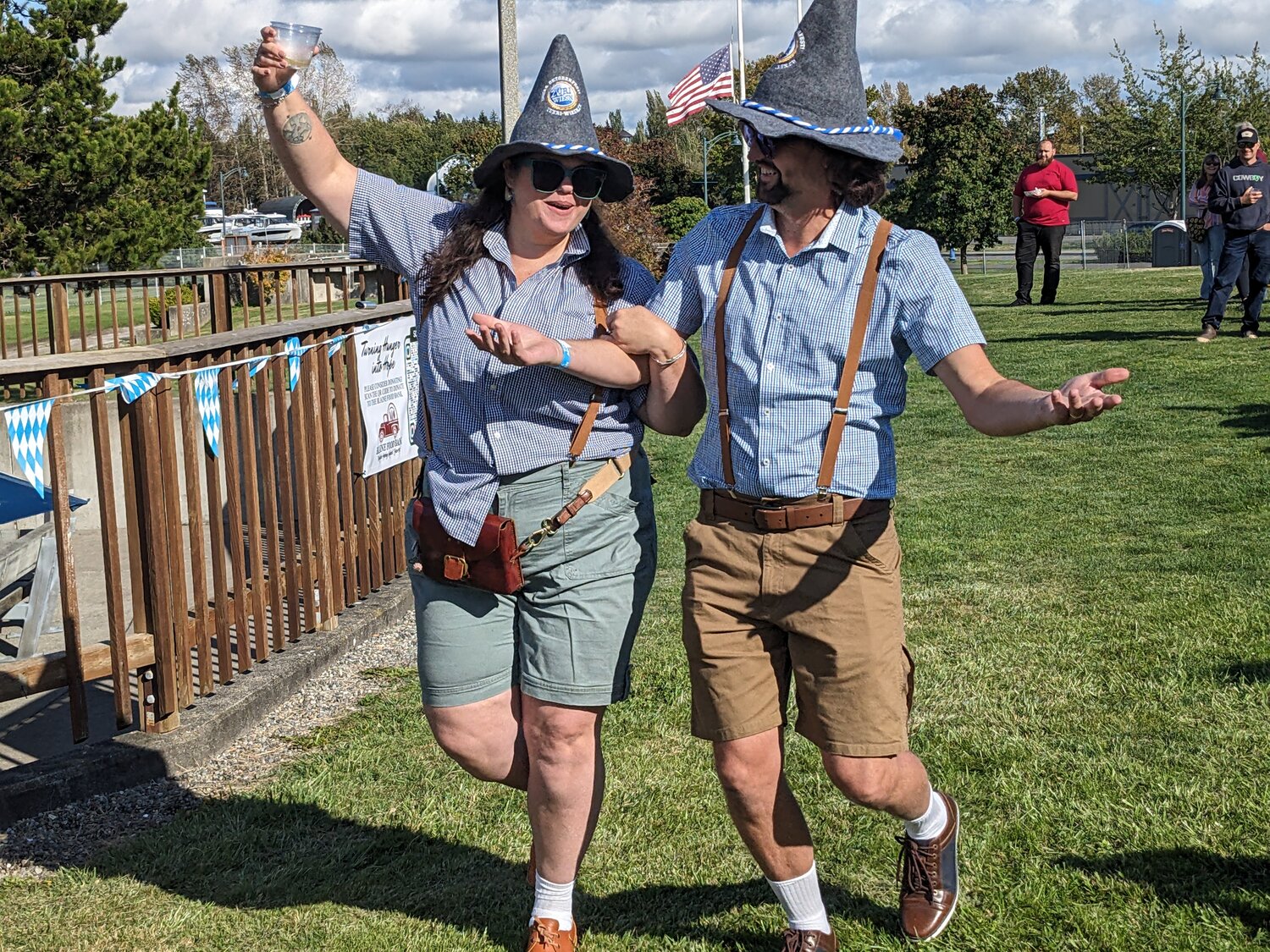 Couple at Catoberfest